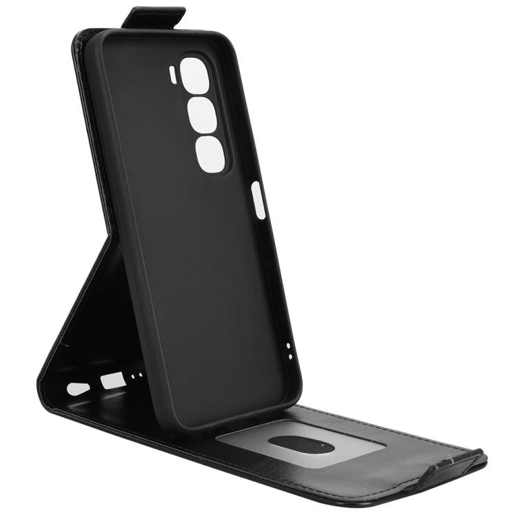 Magnetic Vertical Flip Leather Phone Case with Buckle