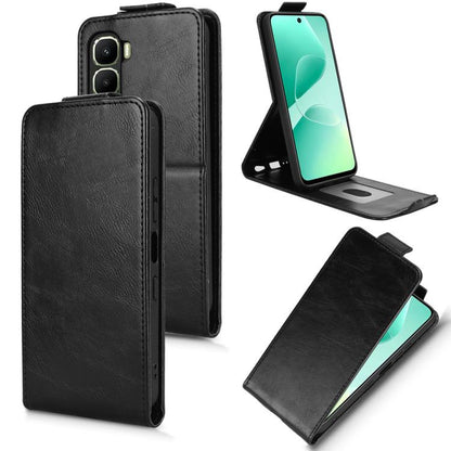 Magnetic Vertical Flip Leather Phone Case with Buckle