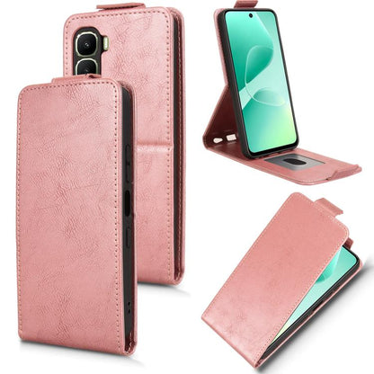Magnetic Vertical Flip Leather Phone Case with Buckle