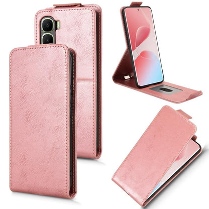 Magnetic Vertical Flip Leather Phone Case with Buckle