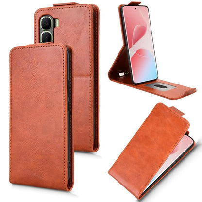 Magnetic Vertical Flip Leather Phone Case with Buckle