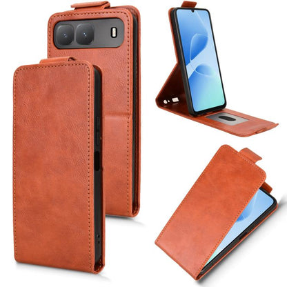 Magnetic Vertical Flip Leather Phone Case with Buckle