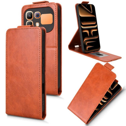 Magnetic Vertical Flip Leather Phone Case with Buckle, For Infinix GT 50 Pro 5G, For Infinix Hot 70 4G, For Infinix Note 60 Ultra 5G, For Infinix Note Edge 5G, For Infinix Smart 20 4G, For Infinix Note 60 5G / 60 Pro 5G                                 ...