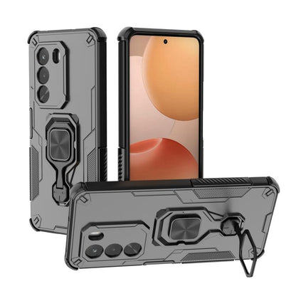 Metal Kickstand TPU Hybrid PC Phone Case, For Realme 16 Pro+ 5G, For Realme P4x 5G India, For Realme 15 Pro 5G, For Realme 15 5G, For Realme 14, For Realme 14 Pro+, For Realme 14 Pro