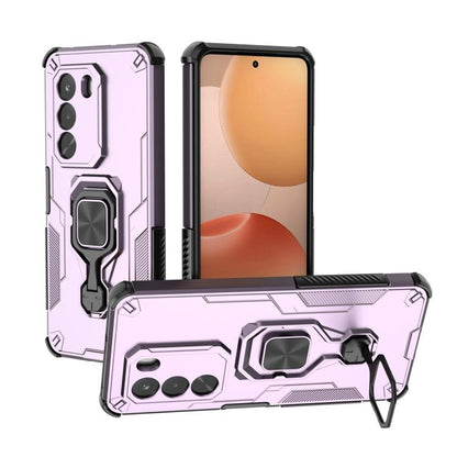 Metal Kickstand TPU Hybrid PC Phone Case, For Realme 16 Pro+ 5G, For Realme P4x 5G India, For Realme 15 Pro 5G, For Realme 15 5G, For Realme 14, For Realme 14 Pro+, For Realme 14 Pro