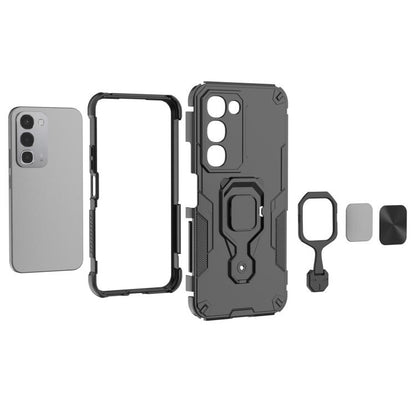 Metal Kickstand TPU Hybrid PC Phone Case, For Realme P4R 5G India / 16x, For Realme 16 Pro+ 5G, For Realme P4x 5G India, For Realme 15 Pro 5G, For Realme 15 5G, For Realme 14 Pro+