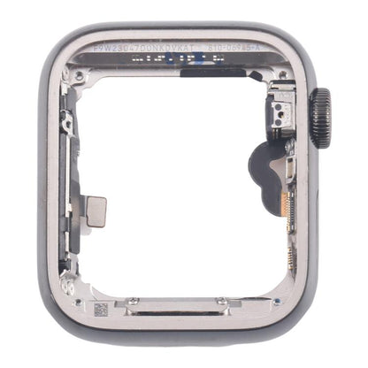 Graphite Steel Middle Frame Bezel Plate with Crown Spin Axis Flex Cable, For Apple Watch Series 5 44mm LTE, For Apple Watch Series 5 40mm LTE, For Apple Watch Series 4 44mm LTE, For Apple Watch Series 4 40mm LTE