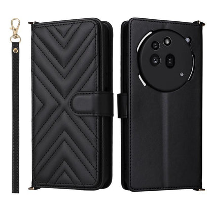 Multifunctional 6-Card Slots Leather Phone Case with Wrist Strap, For Nothing Phone 4a Pro, For Nothing Phone 4a, For Nothing Phone 3, For Nothing CMF Phone 2 Pro, For Nothing Phone 3a, For Nothing Phone 3a Pro