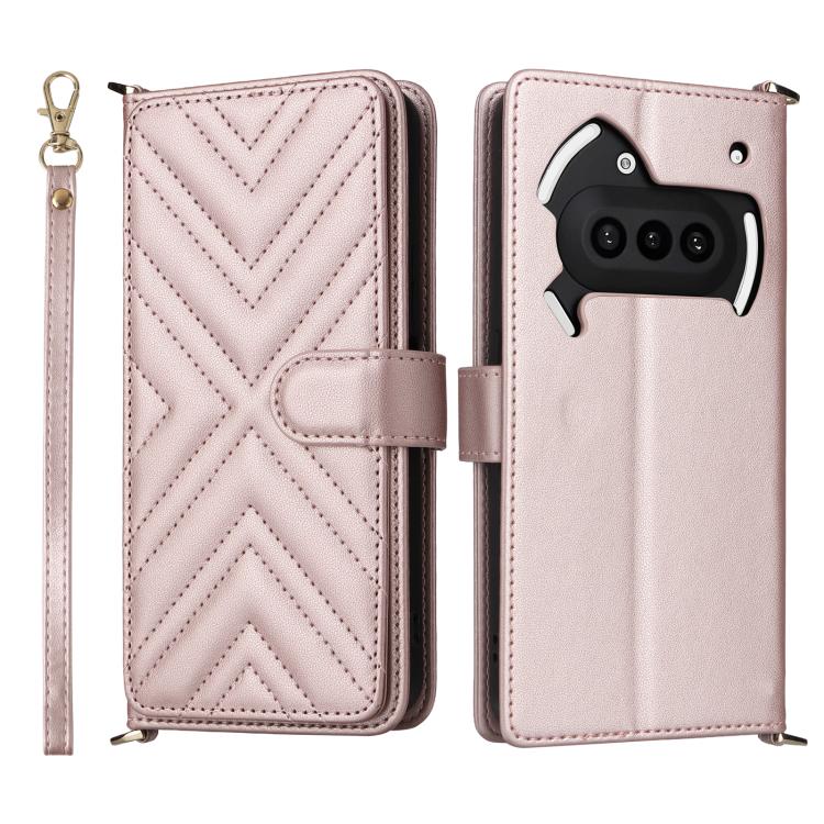 Multifunctional 6-Card Slots Leather Phone Case with Wrist Strap, For Nothing Phone 4a Pro, For Nothing Phone 4a, For Nothing Phone 3, For Nothing CMF Phone 2 Pro, For Nothing Phone 3a, For Nothing Phone 3a Pro