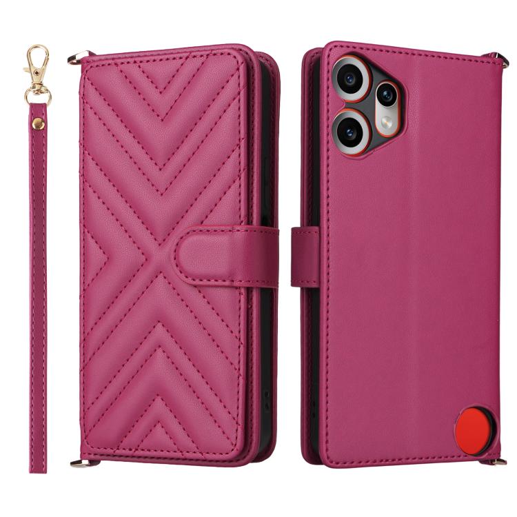 Multifunctional 6-Card Slots Leather Phone Case with Wrist Strap, For Nothing Phone 4a Pro, For Nothing Phone 4a, For Nothing Phone 3, For Nothing CMF Phone 2 Pro, For Nothing Phone 3a, For Nothing Phone 3a Pro