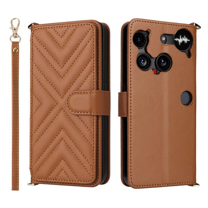 Multifunctional 6-Card Slots Leather Phone Case with Wrist Strap, For Nothing Phone 4a Pro, For Nothing Phone 4a, For Nothing Phone 3, For Nothing CMF Phone 2 Pro, For Nothing Phone 3a, For Nothing Phone 3a Pro
