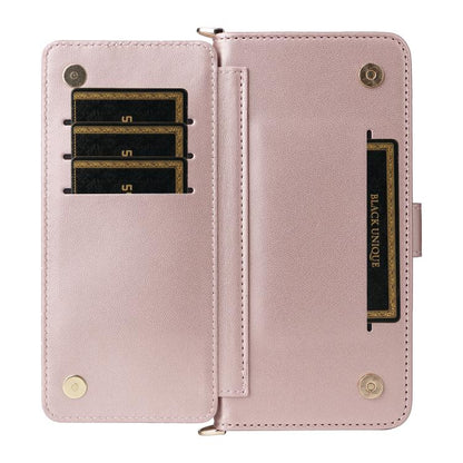 Multifunctional 6-Card Slots Leather Phone Case with Wrist Strap, For Nothing Phone 4a Pro, For Nothing Phone 4a, For Nothing Phone 3, For Nothing CMF Phone 2 Pro, For Nothing Phone 3a, For Nothing Phone 3a Pro
