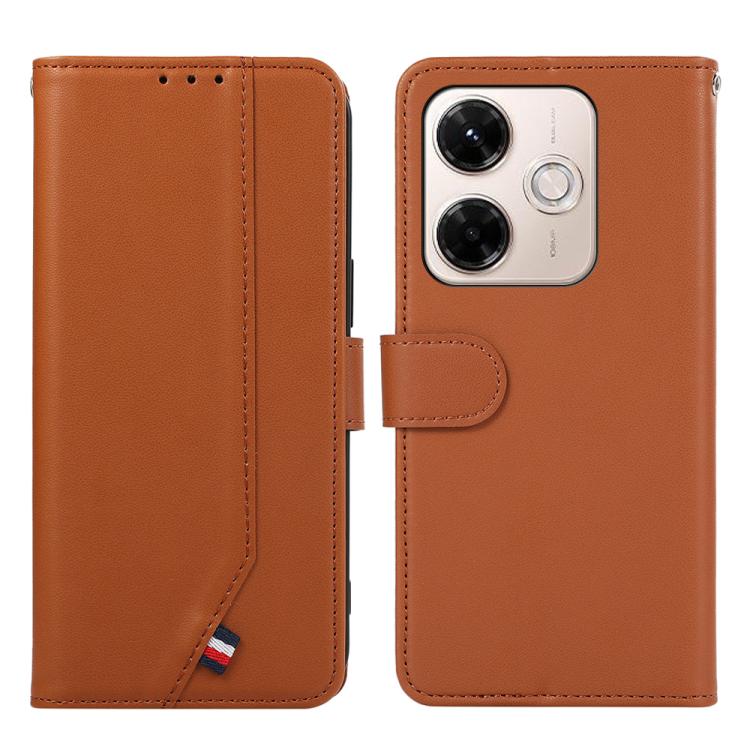 ABEEL Delicate Texture Splicing RFID Leather Phone Case, For Redmi A7 Pro 171mm/Poco C85x 5G, For Redmi Note 15 5G Global 164mm, For Redmi K90 Pro Max/Poco F8 Ultra, For Redmi K90 / Poco F8 Pro, For Redmi Note 15 Pro 5G Global 163.6mm                  ...