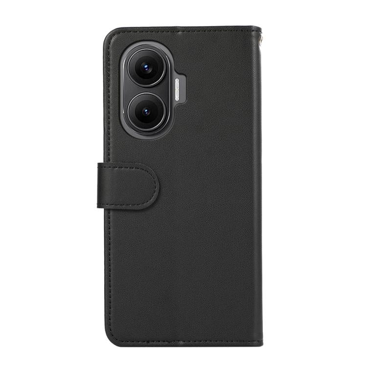 ABEEL Delicate Texture Splicing RFID Leather Phone Case, For Redmi Turbo 4 Pro