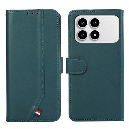 ABEEL Delicate Texture Splicing RFID Leather Phone Case, For Redmi A7 Pro 171mm/Poco C85x 5G, For Redmi Note 15 5G Global 164mm, For Redmi K90 Pro Max/Poco F8 Ultra, For Redmi K90 / Poco F8 Pro, For Redmi Note 15 Pro 5G Global 163.6mm                  ...