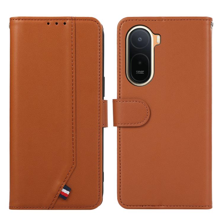 ABEEL Delicate Texture Splicing RFID Leather Phone Case, For Redmi A7 Pro 171mm/Poco C85x 5G, For Redmi Note 15 5G Global 164mm, For Redmi K90 Pro Max/Poco F8 Ultra, For Redmi K90 / Poco F8 Pro, For Redmi Note 15 Pro 5G Global 163.6mm                  ...