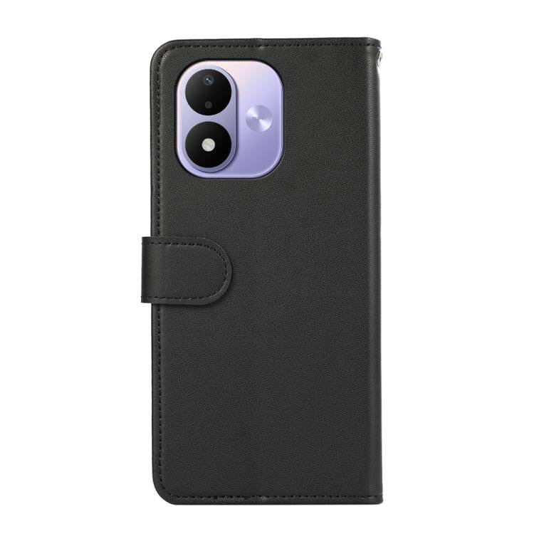 ABEEL Delicate Texture Splicing RFID Leather Phone Case, For Redmi Note 17 4G Global 169.7mm, For Redmi K100 Pro Max/Poco F9 Ultra 5G, For Redmi K100 Pro 5G/Poco F9 Pro 5G, For Redmi 17 5G / 4G Global 170mm, For Redmi A7 Pro 171mm/Poco C85x 5G         ...