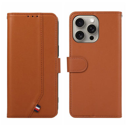 ABEEL Delicate Texture Splicing RFID Leather Phone Case