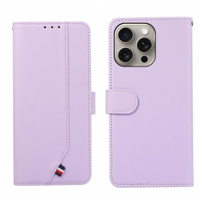 ABEEL Delicate Texture Splicing RFID Leather Phone Case