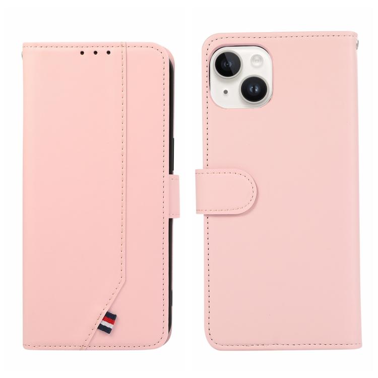 ABEEL Delicate Texture Splicing RFID Leather Phone Case
