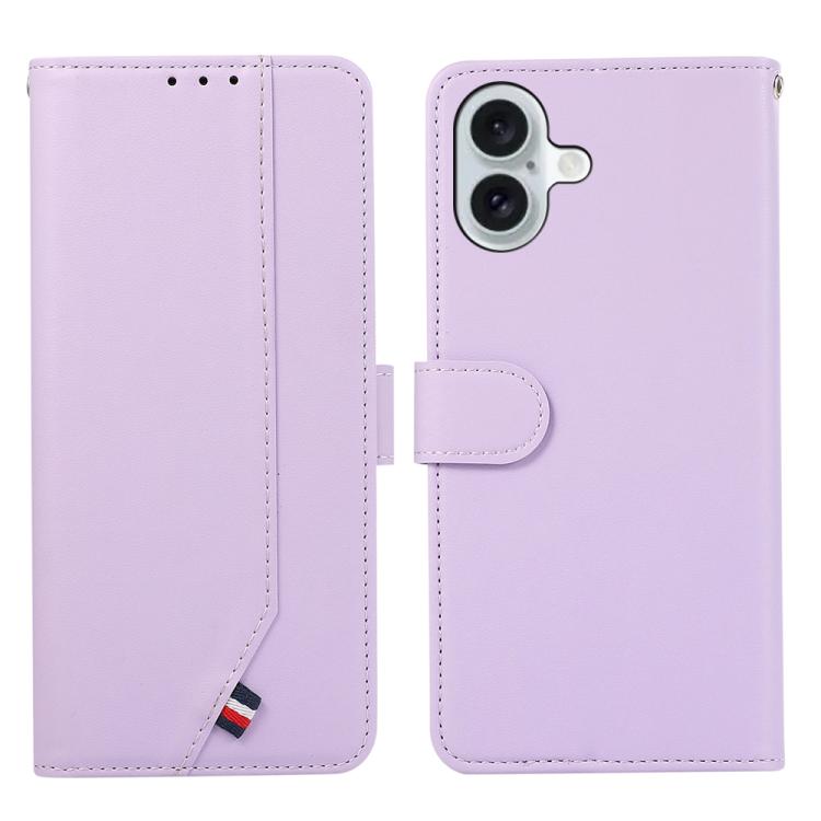ABEEL Delicate Texture Splicing RFID Leather Phone Case