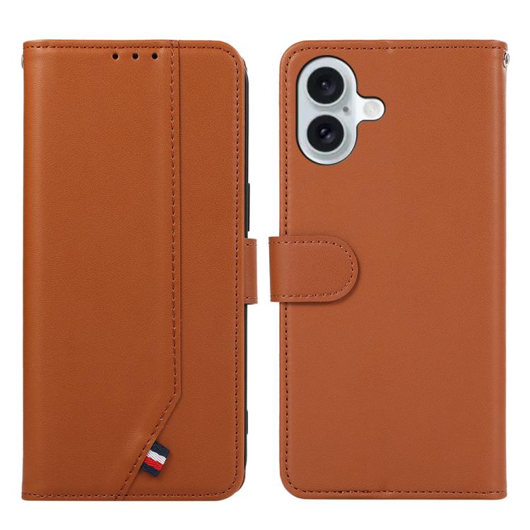 ABEEL Delicate Texture Splicing RFID Leather Phone Case