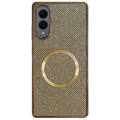 Electroplating PC Glitter Grain MagSafe Phone Case, For Samsung Galaxy S25 Edge 5G, For Samsung Galaxy S25 5G, For Samsung Galaxy S25+ 5G, For Samsung Galaxy S25 Ultra 5G, For Samsung Galaxy S24 FE 5G, For Samsung Galaxy S24 Ultra 5G                   ...