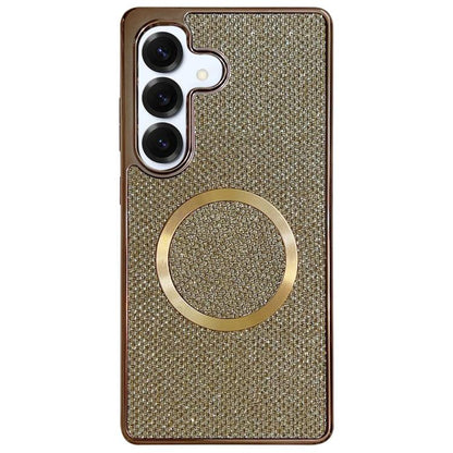 Electroplating PC Glitter Grain MagSafe Phone Case, For Samsung Galaxy S25 Edge 5G, For Samsung Galaxy S25 5G, For Samsung Galaxy S25+ 5G, For Samsung Galaxy S25 Ultra 5G, For Samsung Galaxy S24 FE 5G, For Samsung Galaxy S24 Ultra 5G                   ...