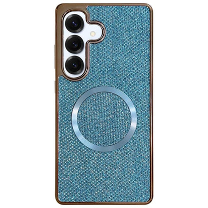 Electroplating PC Glitter Grain MagSafe Phone Case, For Samsung Galaxy S25 Edge 5G, For Samsung Galaxy S25 5G, For Samsung Galaxy S25+ 5G, For Samsung Galaxy S25 Ultra 5G, For Samsung Galaxy S24 FE 5G, For Samsung Galaxy S24 Ultra 5G                   ...