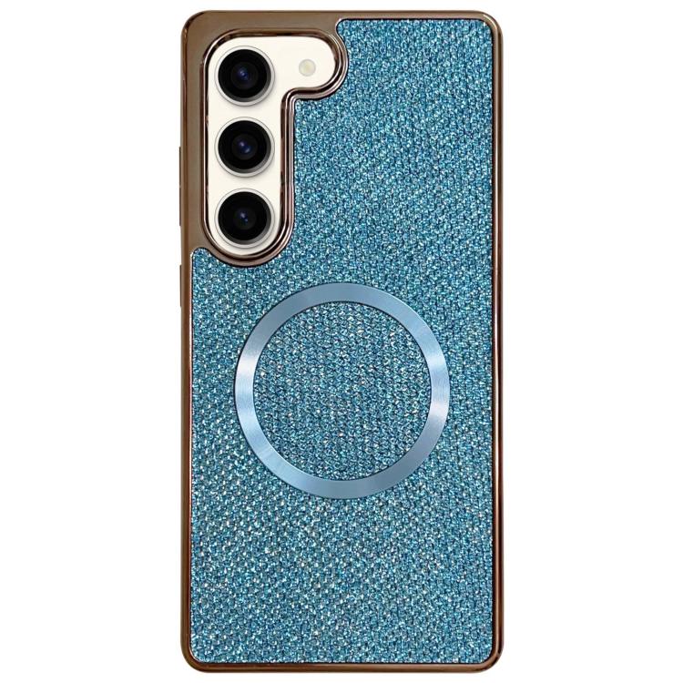 Electroplating PC Glitter Grain MagSafe Phone Case