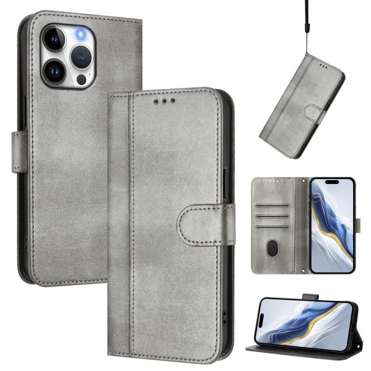 Line Splicing Buckle Retro Leather Phone Case, For iPhone 17e / 16e, For iPhone 17 Pro Max, For iPhone 17 Pro, For iPhone 17, For iPhone Air, For iPhone 16 Pro Max, For iPhone 16 Pro, For iPhone 16 Plus, For iPhone 16, For iPhone 15 Pro Max            ...