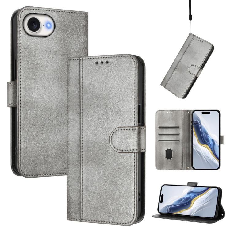 Line Splicing Buckle Retro Leather Phone Case, For iPhone 17e / 16e, For iPhone 17 Pro Max, For iPhone 17 Pro, For iPhone 17, For iPhone Air, For iPhone 16 Pro Max, For iPhone 16 Pro, For iPhone 16 Plus, For iPhone 16, For iPhone 15 Pro Max            ...