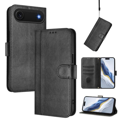 Line Splicing Buckle Retro Leather Phone Case, For iPhone 17e / 16e, For iPhone 17 Pro Max, For iPhone 17 Pro, For iPhone 17, For iPhone Air, For iPhone 16 Pro Max, For iPhone 16 Pro, For iPhone 16 Plus, For iPhone 16, For iPhone 15 Pro Max            ...