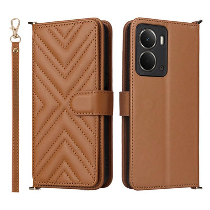 Multifunctional 6-Card Slots Leather Phone Case with Wrist Strap, For Realme P4 Power 5G, For Realme Note 80 4G, For Realme 16 5G, For Realme 16 Pro+ 5G Global, For Realme 16 Pro 5G Global, For Realme C85 Pro 4G, For Realme 15T 5G                      ...