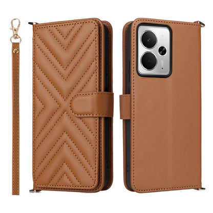 Multifunctional 6-Card Slots Leather Phone Case with Wrist Strap, For Realme P4 Power 5G, For Realme Note 80 4G, For Realme 16 5G, For Realme 16 Pro+ 5G Global, For Realme 16 Pro 5G Global, For Realme C85 Pro 4G, For Realme 15T 5G                      ...