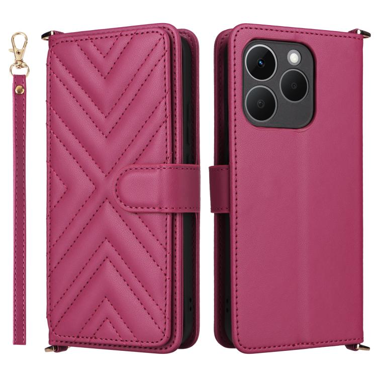 Multifunctional 6-Card Slots Leather Phone Case with Wrist Strap, For Realme P4 Power 5G, For Realme Note 80 4G, For Realme 16 5G, For Realme 16 Pro+ 5G Global, For Realme 16 Pro 5G Global, For Realme C85 Pro 4G, For Realme 15T 5G                      ...