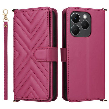 Multifunctional 6-Card Slots Leather Phone Case with Wrist Strap, For Realme P4 Power 5G, For Realme Note 80 4G, For Realme 16 5G, For Realme 16 Pro+ 5G Global, For Realme 16 Pro 5G Global, For Realme C85 Pro 4G, For Realme 15T 5G                      ...