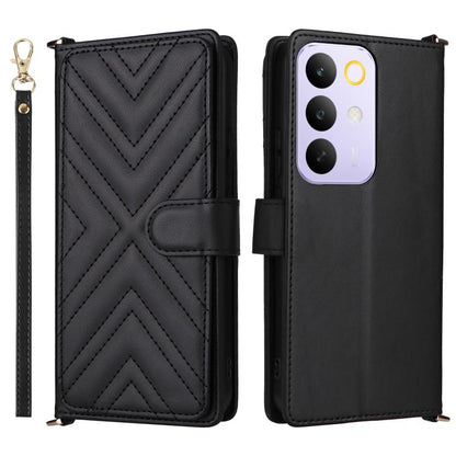 Multifunctional 6-Card Slots Leather Phone Case with Wrist Strap, For Realme P4 Power 5G, For Realme Note 80 4G, For Realme 16 5G, For Realme 16 Pro+ 5G Global, For Realme 16 Pro 5G Global, For Realme C85 Pro 4G, For Realme 15T 5G                      ...