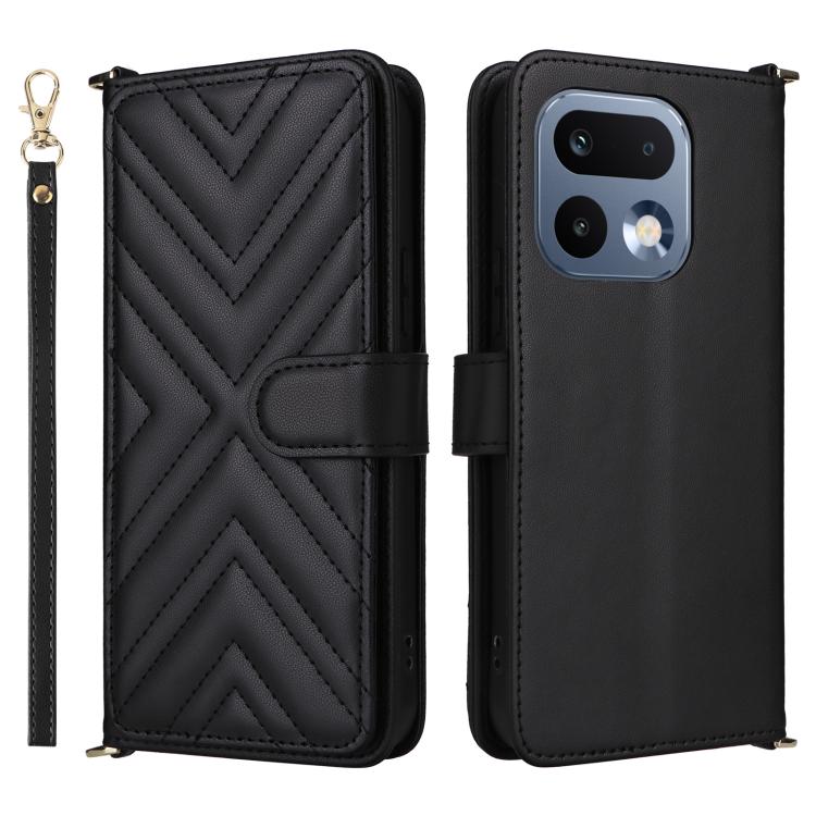 Multifunctional 6-Card Slots Leather Phone Case with Wrist Strap, For Realme P4 Power 5G, For Realme Note 80 4G, For Realme 16 5G, For Realme 16 Pro+ 5G Global, For Realme 16 Pro 5G Global, For Realme C85 Pro 4G, For Realme 15T 5G                      ...