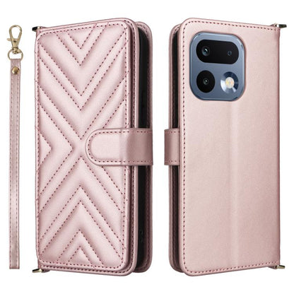 Multifunctional 6-Card Slots Leather Phone Case with Wrist Strap, For Realme P4 Power 5G, For Realme Note 80 4G, For Realme 16 5G, For Realme 16 Pro+ 5G Global, For Realme 16 Pro 5G Global, For Realme C85 Pro 4G, For Realme 15T 5G                      ...