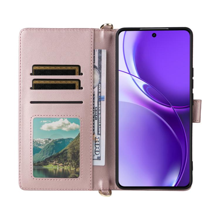 Multifunctional 6-Card Slots Leather Phone Case with Wrist Strap, For Realme P4 Power 5G, For Realme Note 80 4G, For Realme 16 5G, For Realme 16 Pro+ 5G Global, For Realme 16 Pro 5G Global, For Realme C85 Pro 4G, For Realme 15T 5G                      ...