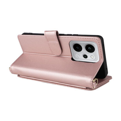 Multifunctional 6-Card Slots Leather Phone Case with Wrist Strap, For Realme P4 Power 5G, For Realme Note 80 4G, For Realme 16 5G, For Realme 16 Pro+ 5G Global, For Realme 16 Pro 5G Global, For Realme C85 Pro 4G, For Realme 15T 5G                      ...