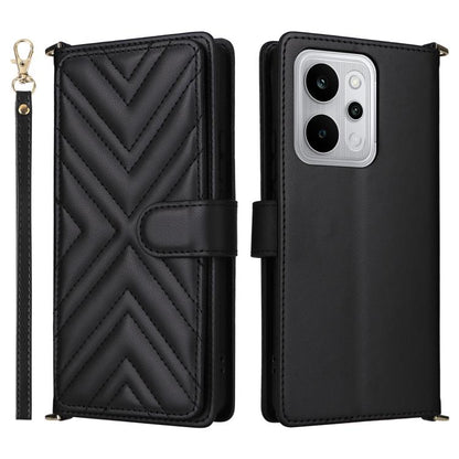 Multifunctional 6-Card Slots Leather Phone Case with Wrist Strap, For Realme P4 Power 5G, For Realme Note 80 4G, For Realme 16 5G, For Realme 16 Pro+ 5G Global, For Realme 16 Pro 5G Global, For Realme C85 Pro 4G, For Realme 15T 5G                      ...