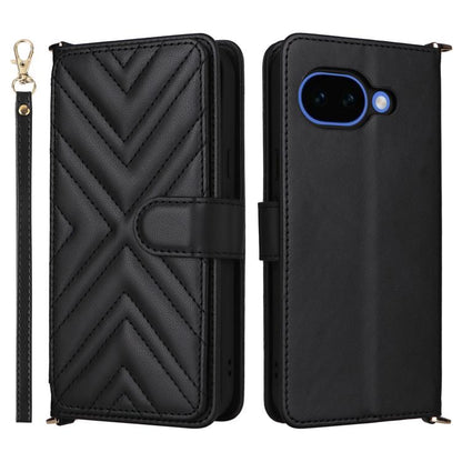 Multifunctional 6-Card Slots Leather Phone Case with Wrist Strap, For Google Pixel 10a, For Google Pixel 10 Pro XL, For Google Pixel 10 / Pixel 10 Pro, For Google Pixel 9 / Pixel 9 Pro
