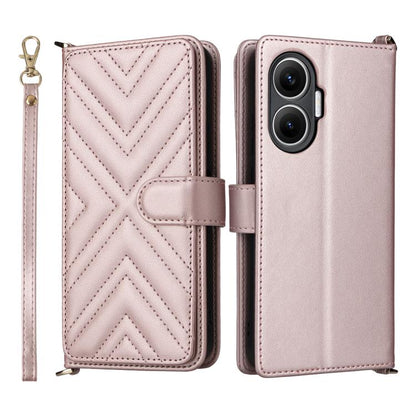Multifunctional 6-Card Slots Leather Phone Case with Wrist Strap, For Redmi A7 Pro 171mm / Poco C85x 5G, For Redmi Turbo 5 Max / Poco X8 Pro Max, For Redmi Turbo 5 5G / Poco X8 Pro 5G, For Redmi Note 15 Pro+ 5G 163.3mm/Poco M8 Pro 5G                   ...