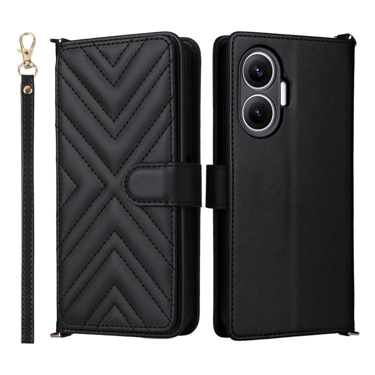 Multifunctional 6-Card Slots Leather Phone Case with Wrist Strap, For Redmi A7 Pro 171mm / Poco C85x 5G, For Redmi Turbo 5 Max / Poco X8 Pro Max, For Redmi Turbo 5 5G / Poco X8 Pro 5G, For Redmi Note 15 Pro+ 5G 163.3mm/Poco M8 Pro 5G                   ...