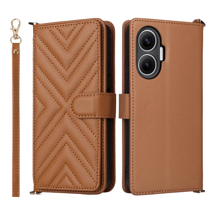 Multifunctional 6-Card Slots Leather Phone Case with Wrist Strap, For Redmi A7 Pro 171mm / Poco C85x 5G, For Redmi Turbo 5 Max / Poco X8 Pro Max, For Redmi Turbo 5 5G / Poco X8 Pro 5G, For Redmi Note 15 Pro+ 5G 163.3mm/Poco M8 Pro 5G                   ...