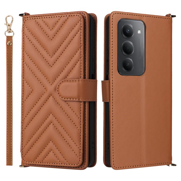 Multifunctional 6-Card Slots Leather Phone Case with Wrist Strap, For Redmi A7 Pro 171mm / Poco C85x 5G, For Redmi Turbo 5 Max / Poco X8 Pro Max, For Redmi Turbo 5 5G / Poco X8 Pro 5G, For Redmi Note 15 Pro+ 5G 163.3mm/Poco M8 Pro 5G                   ...