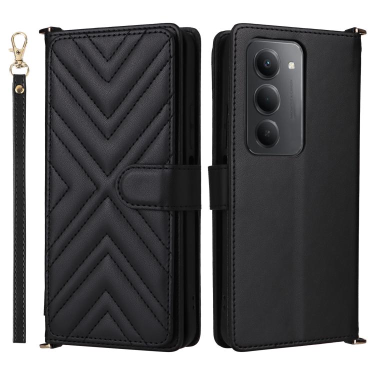 Multifunctional 6-Card Slots Leather Phone Case with Wrist Strap, For Redmi A7 Pro 171mm / Poco C85x 5G, For Redmi Turbo 5 Max / Poco X8 Pro Max, For Redmi Turbo 5 5G / Poco X8 Pro 5G, For Redmi Note 15 Pro+ 5G 163.3mm/Poco M8 Pro 5G                   ...