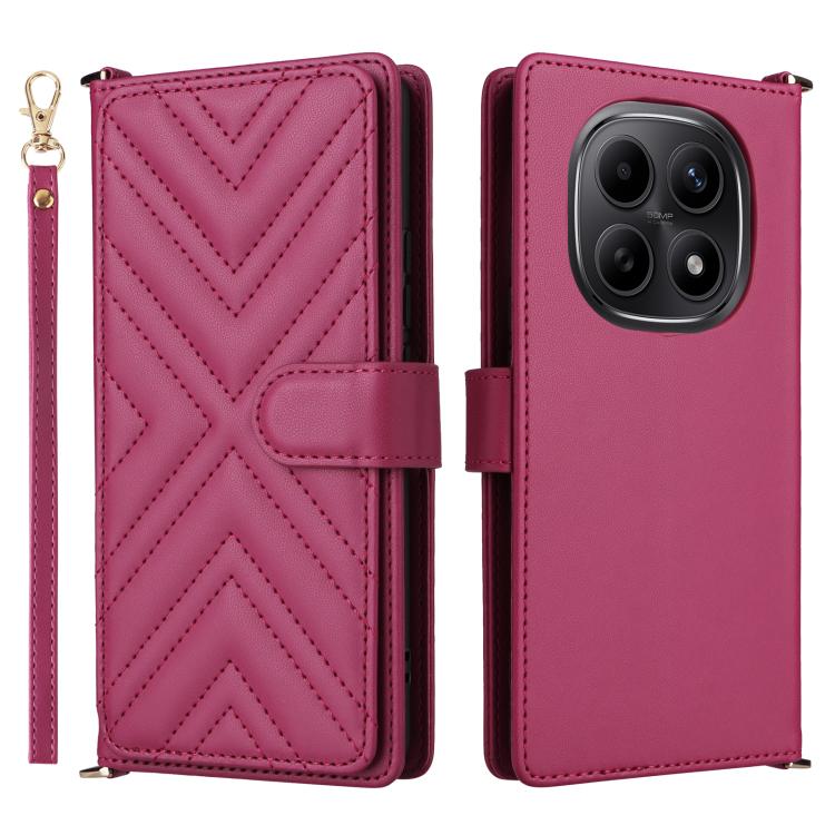 Multifunctional 6-Card Slots Leather Phone Case with Wrist Strap, For Redmi A7 Pro 171mm / Poco C85x 5G, For Redmi Turbo 5 Max / Poco X8 Pro Max, For Redmi Turbo 5 5G / Poco X8 Pro 5G, For Redmi Note 15 Pro+ 5G 163.3mm/Poco M8 Pro 5G                   ...